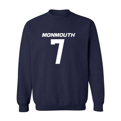 Monmouth - NCAA Football : Alex Odom - Crewneck Sweatshirt