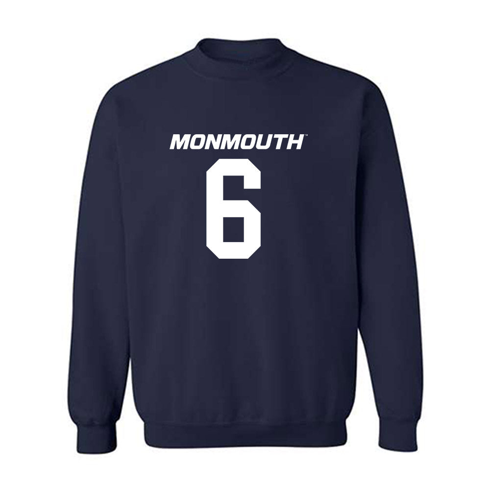 Monmouth - NCAA Football : Makhi Green - Crewneck Sweatshirt