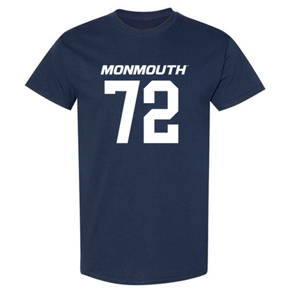 Monmouth - NCAA Football : Shalik Hubbard - Replica Shersey T-Shirt-0