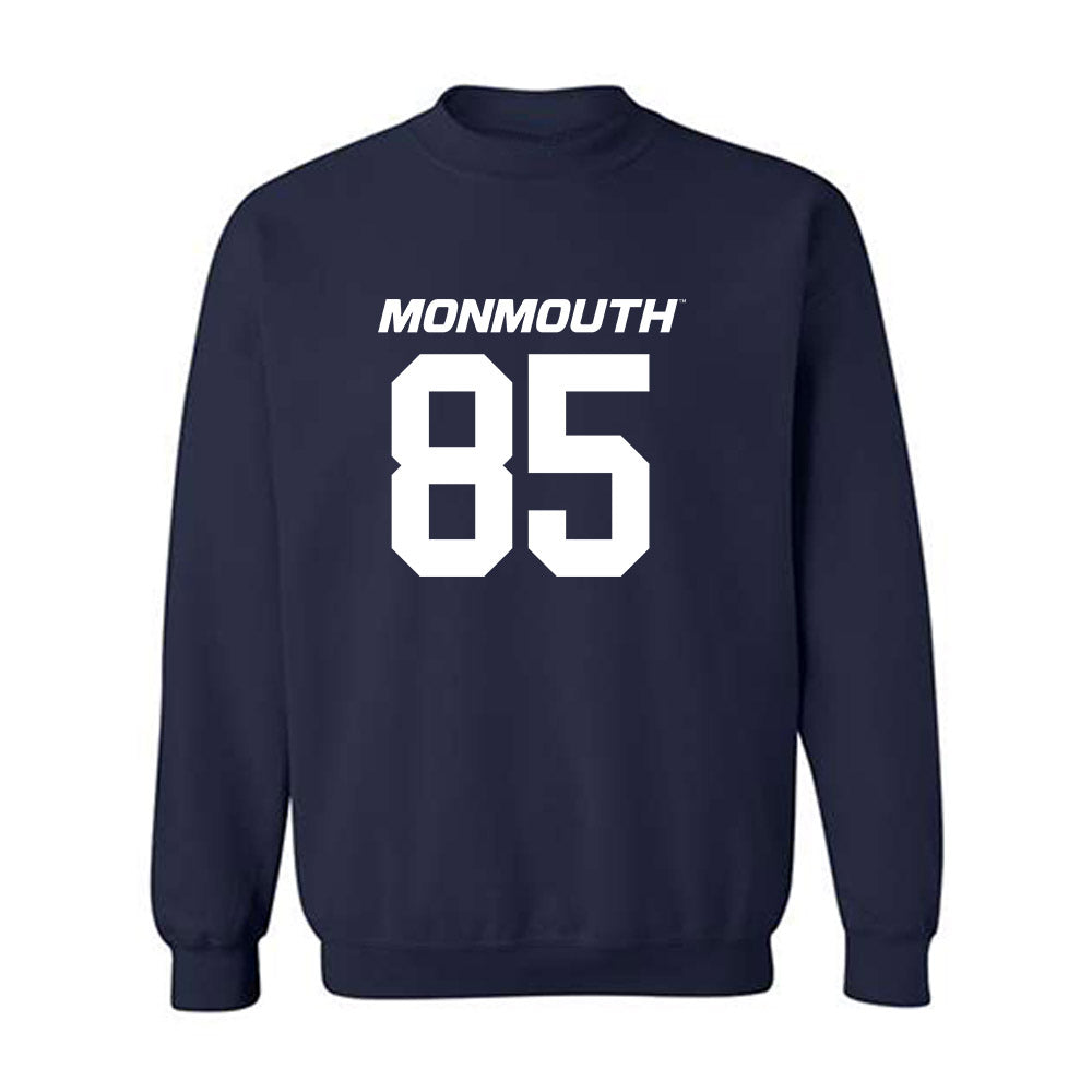 Monmouth - NCAA Football : Arturo Johnson Jr. - Replica Shersey Crewneck Sweatshirt-0