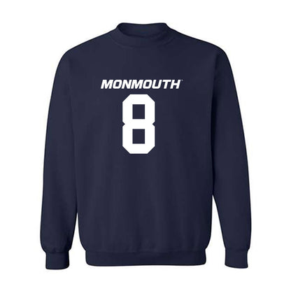 Monmouth - NCAA Football : Deuce Lee - Replica Shersey Crewneck Sweatshirt