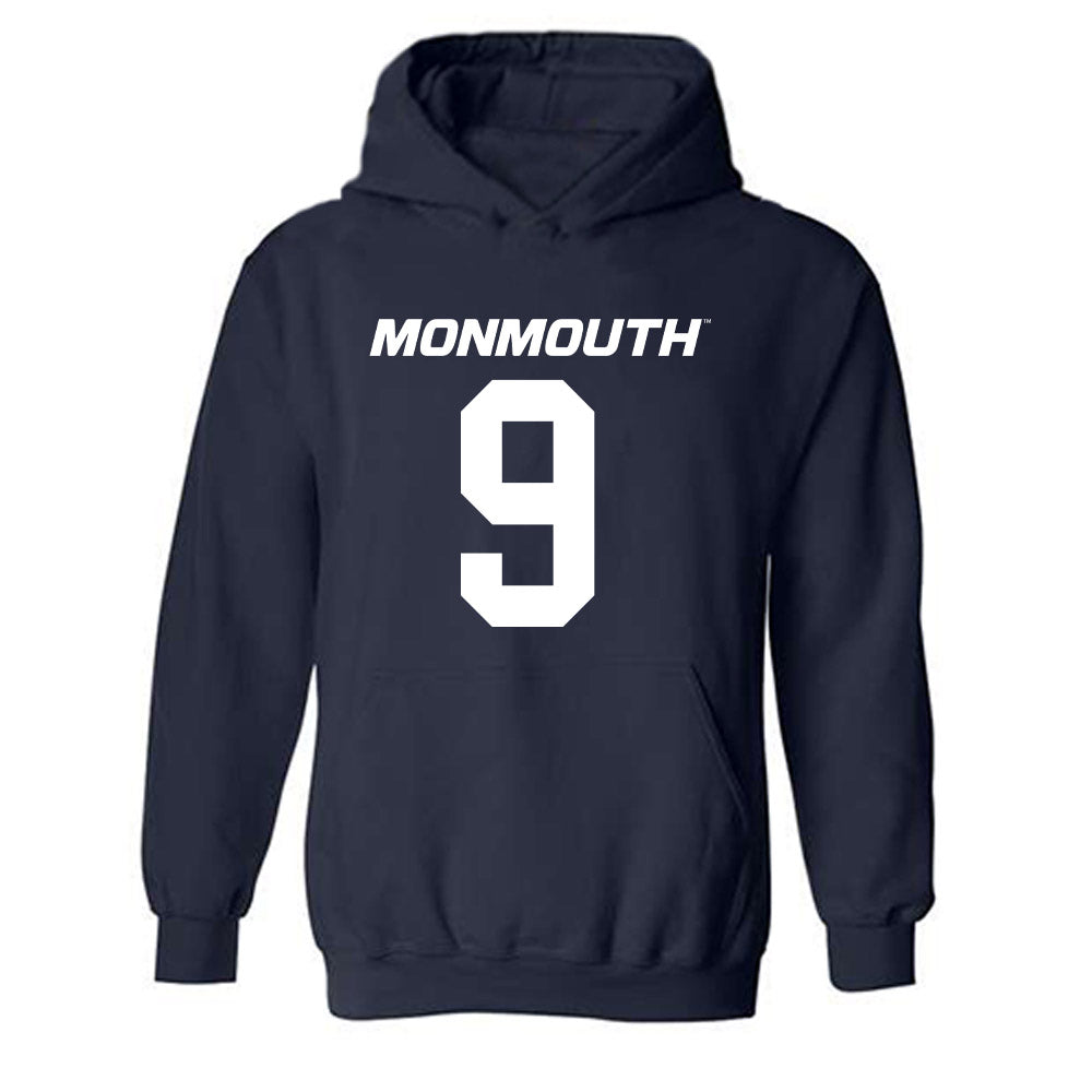 Monmouth - NCAA Football : Maxwell James - Hooded Sweatshirt