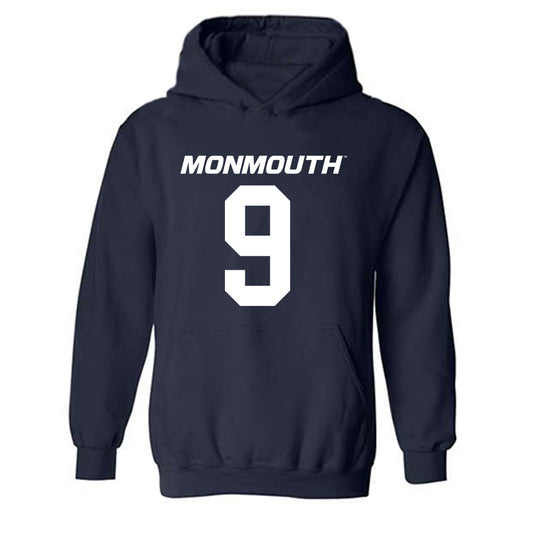 Monmouth - NCAA Football : Maxwell James - Hooded Sweatshirt