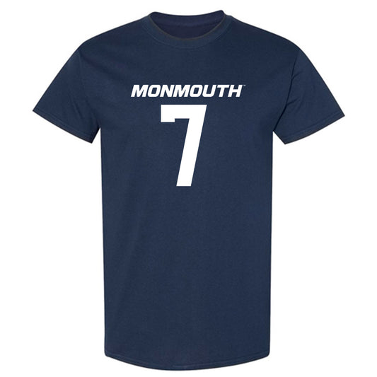 Monmouth - NCAA Football : Travon Neal - Replica Shersey T-Shirt-0