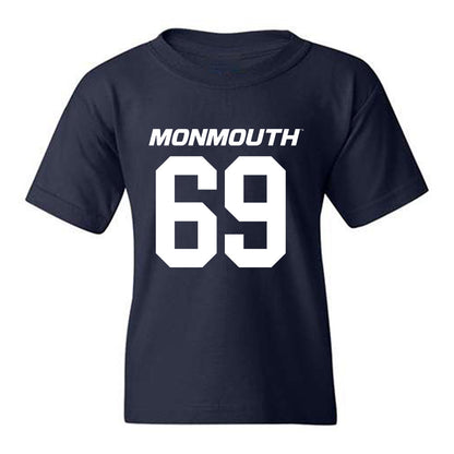Monmouth - NCAA Football : Josh Duran - Replica Shersey Youth T-Shirt-0