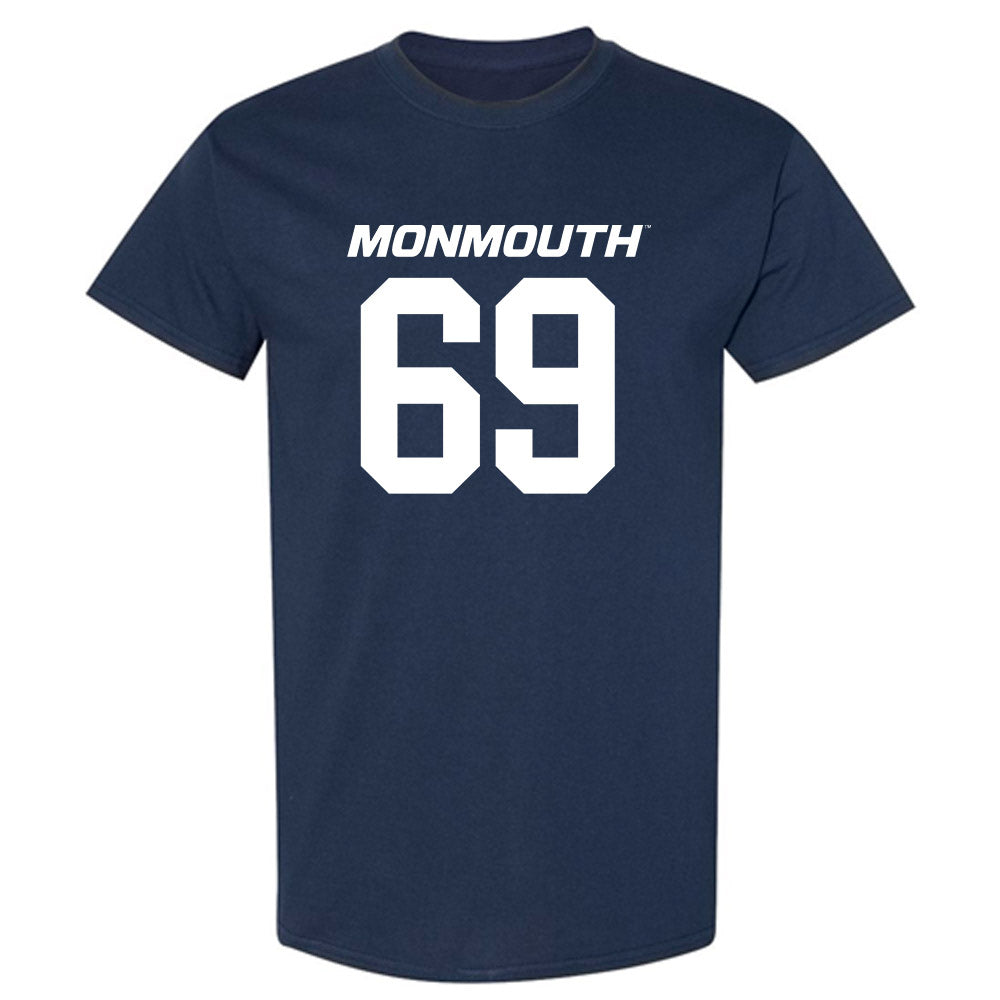 Monmouth - NCAA Football : Josh Duran - Replica Shersey T-Shirt-0
