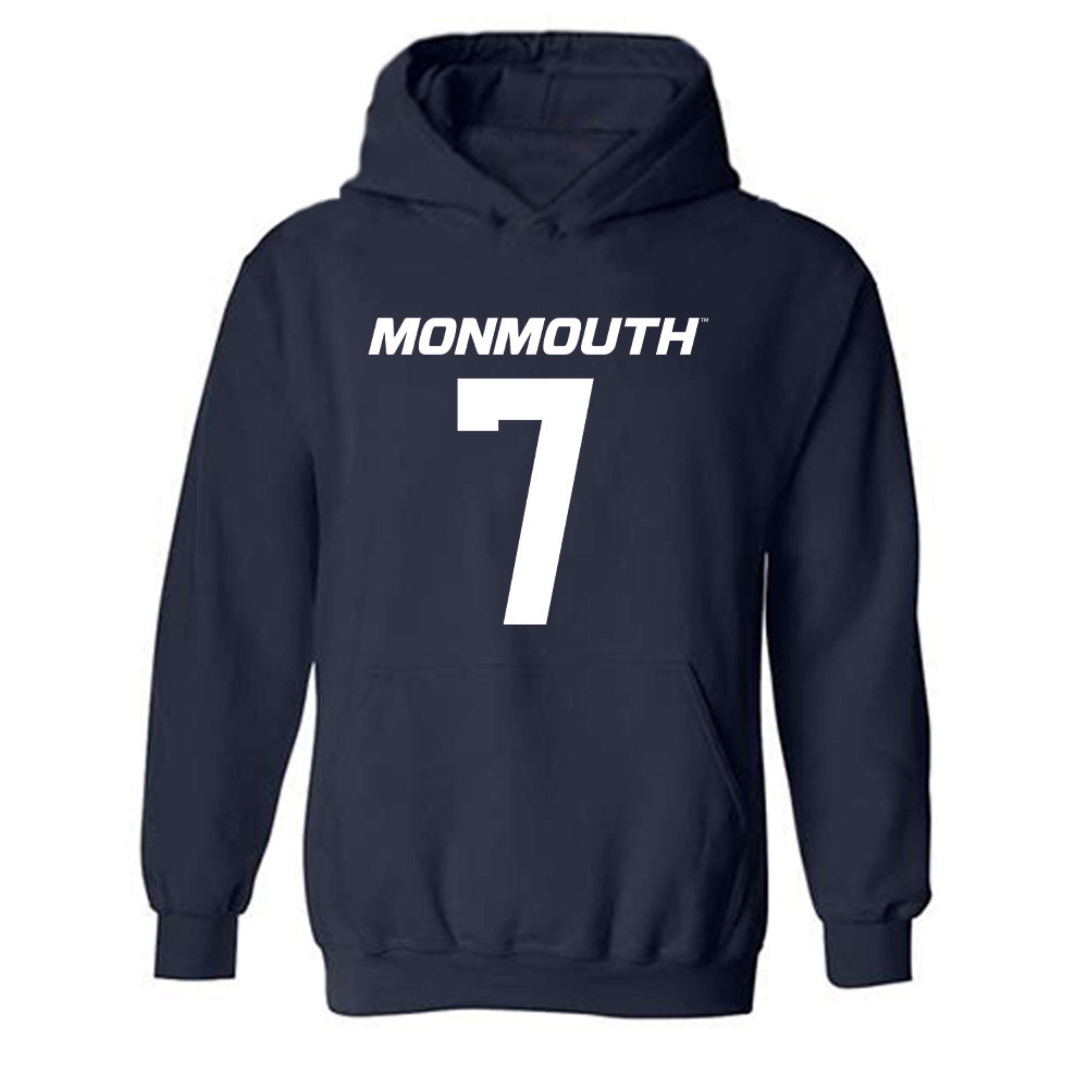 Monmouth - NCAA Football : Alex Odom - Hooded Sweatshirt