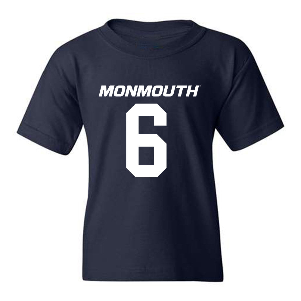 Monmouth - NCAA Football : Makhi Green - Youth T-Shirt