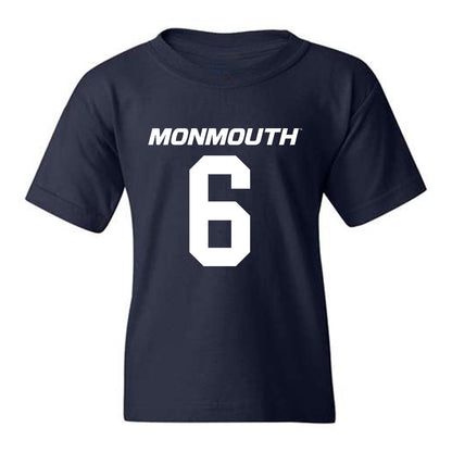 Monmouth - NCAA Football : Makhi Green - Youth T-Shirt