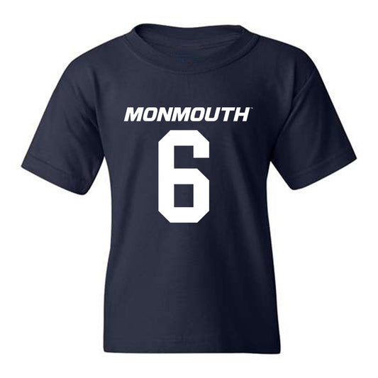 Monmouth - NCAA Football : Makhi Green - Youth T-Shirt