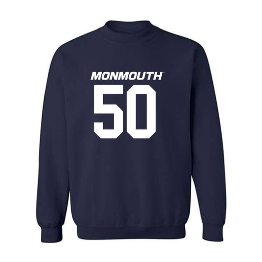 Monmouth - NCAA Football : Avery Barnes - Replica Shersey Crewneck Sweatshirt-0