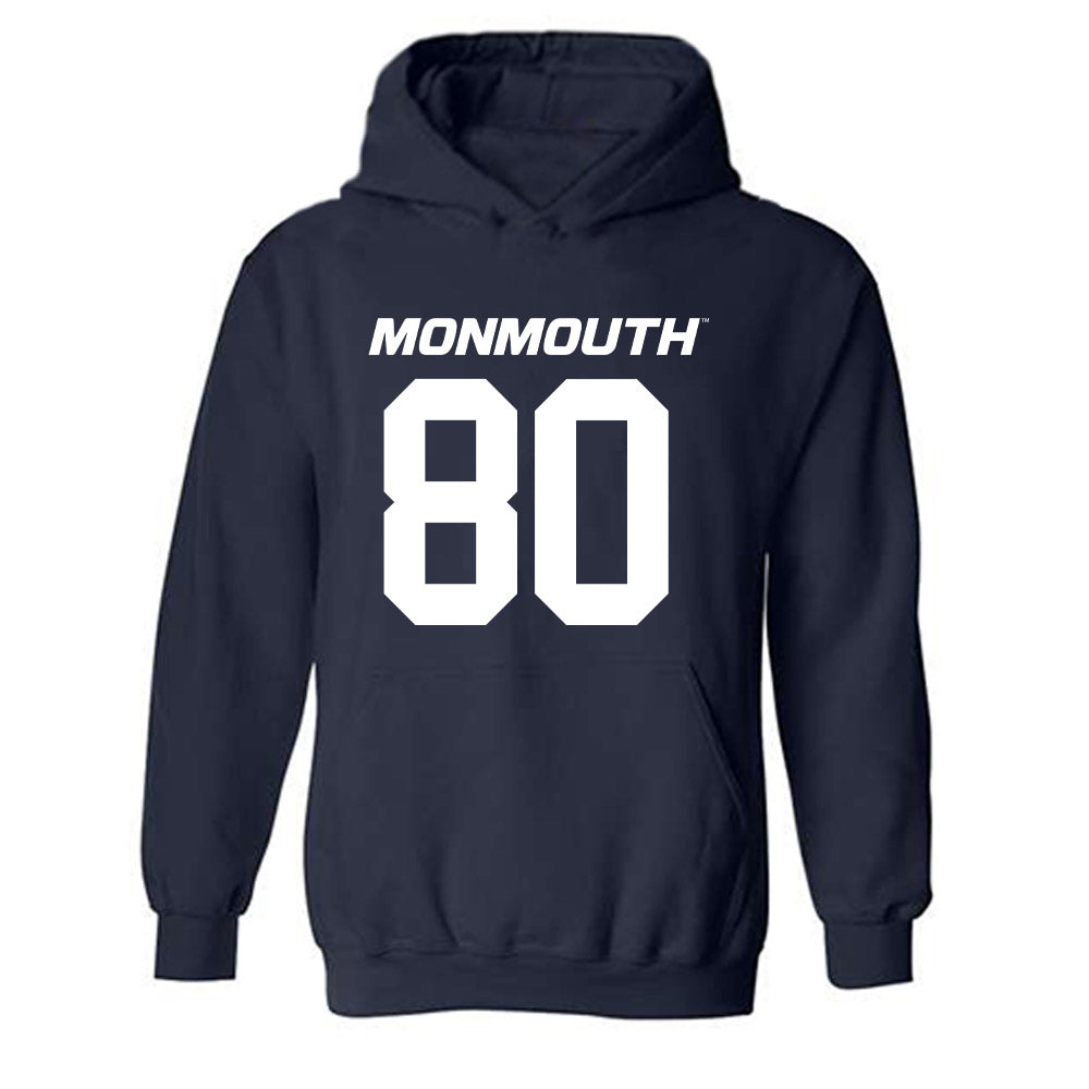 Monmouth - NCAA Football : Keshawn Mister - Replica Shersey Hooded Sweatshirt