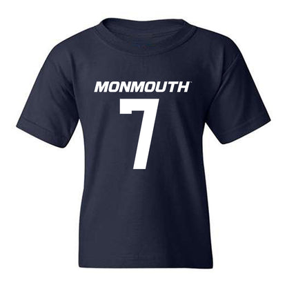 Monmouth - NCAA Football : Jahsyn Reid - Replica Shersey Youth T-Shirt-0