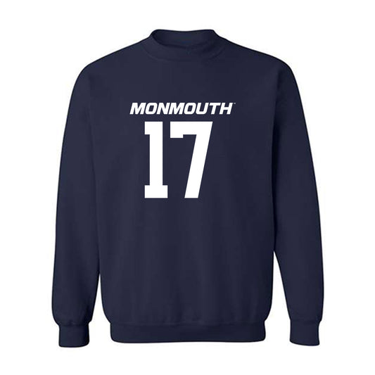 Monmouth - NCAA Football : Travon Neal - Replica Shersey Crewneck Sweatshirt