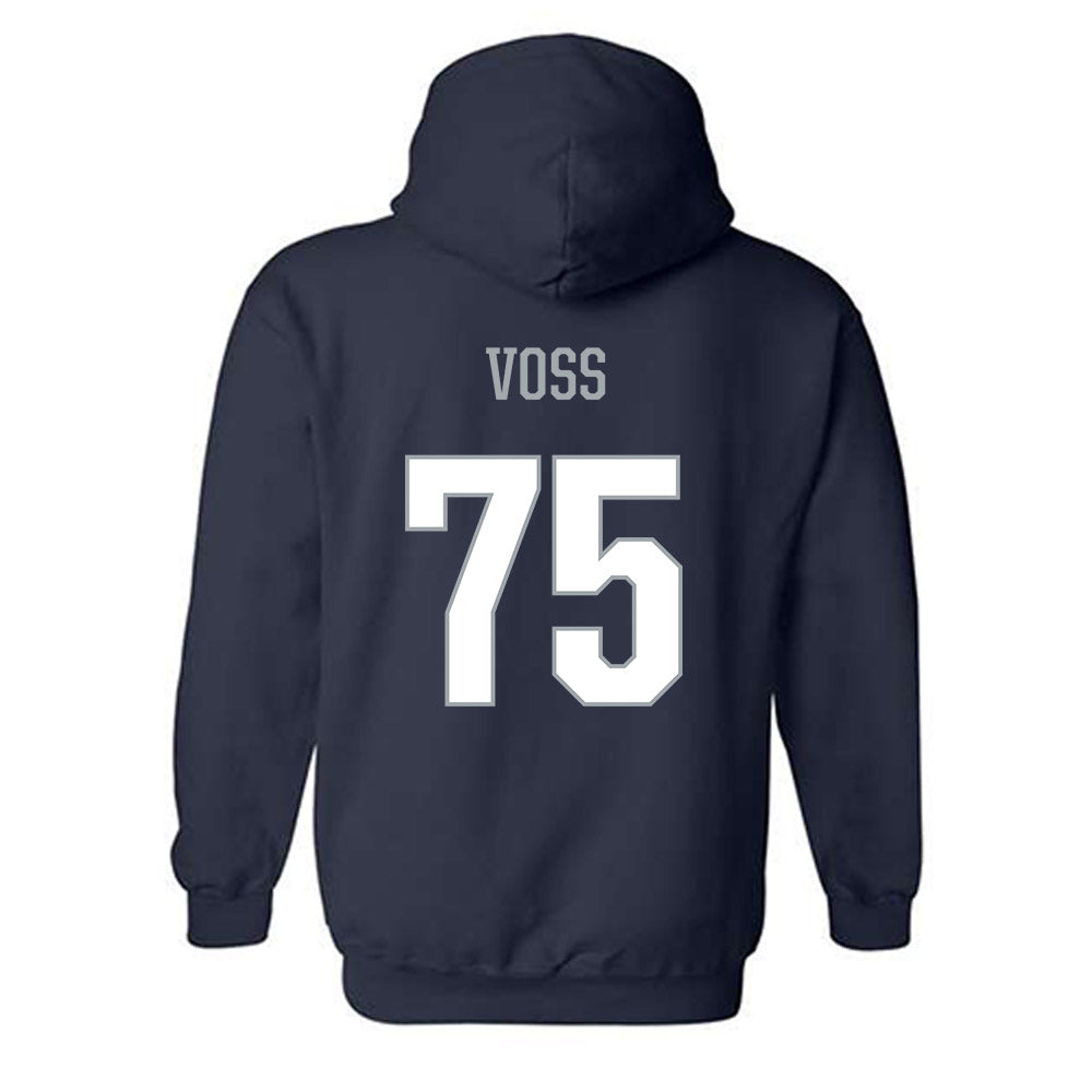 Monmouth - NCAA Football : James Voss - Classic Shersey Hooded Sweatshirt