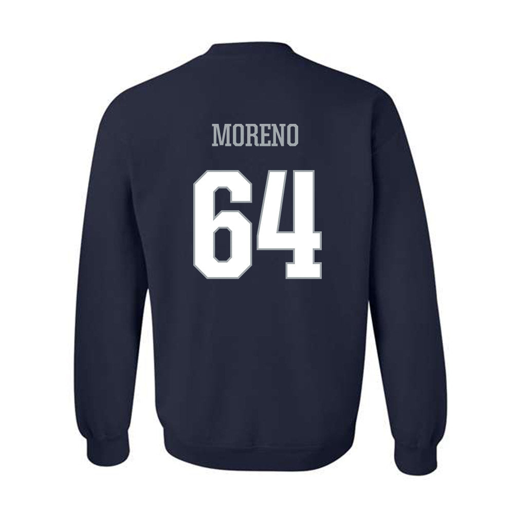 Monmouth - NCAA Football : Chris Moreno - Classic Shersey Crewneck Sweatshirt-1