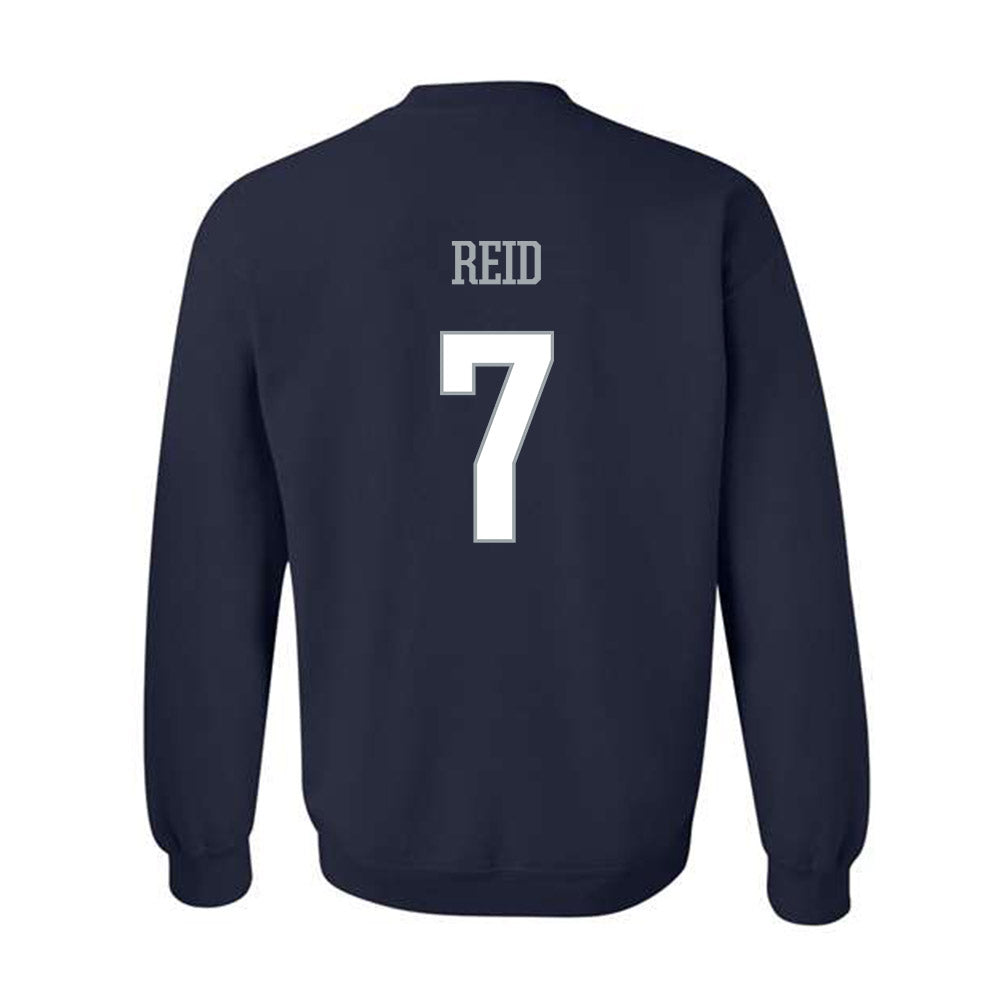 Monmouth - NCAA Football : Jahsyn Reid - Classic Shersey Crewneck Sweatshirt-1