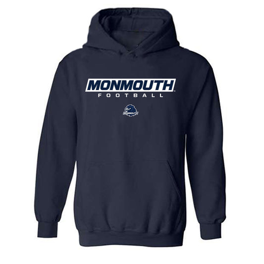 Monmouth - NCAA Football : Travon Neal - Classic Shersey Hooded Sweatshirt-0