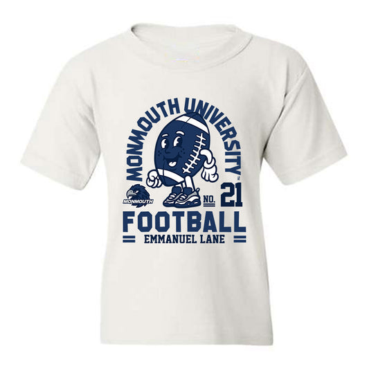 Monmouth - NCAA Football : Emmanuel Lane - Fashion Shersey Youth T-Shirt