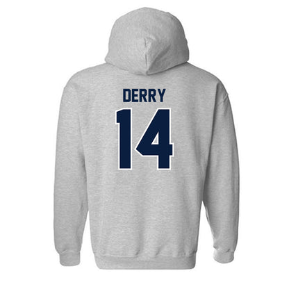 Monmouth - NCAA Football : Joshua Derry - Sports Shersey Hooded Sweatshirt