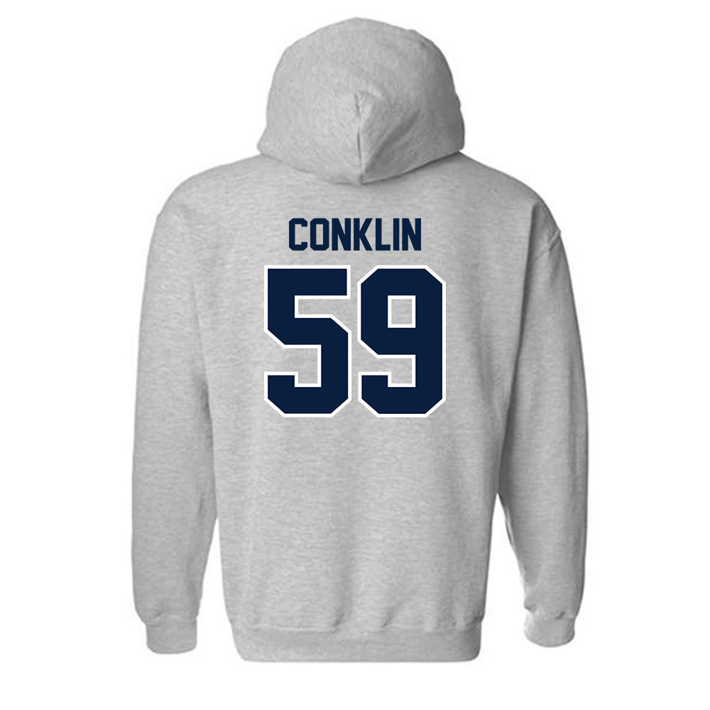 Monmouth - NCAA Football : Andrew Conklin - Sports Shersey Hooded Sweatshirt-1