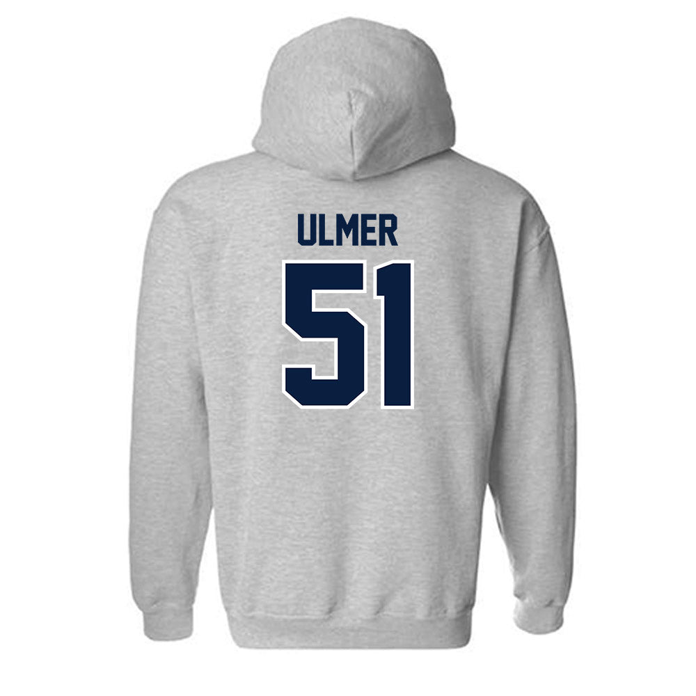 Monmouth - NCAA Football : Chris Ulmer - Sports Shersey Hooded Sweatshirt-1