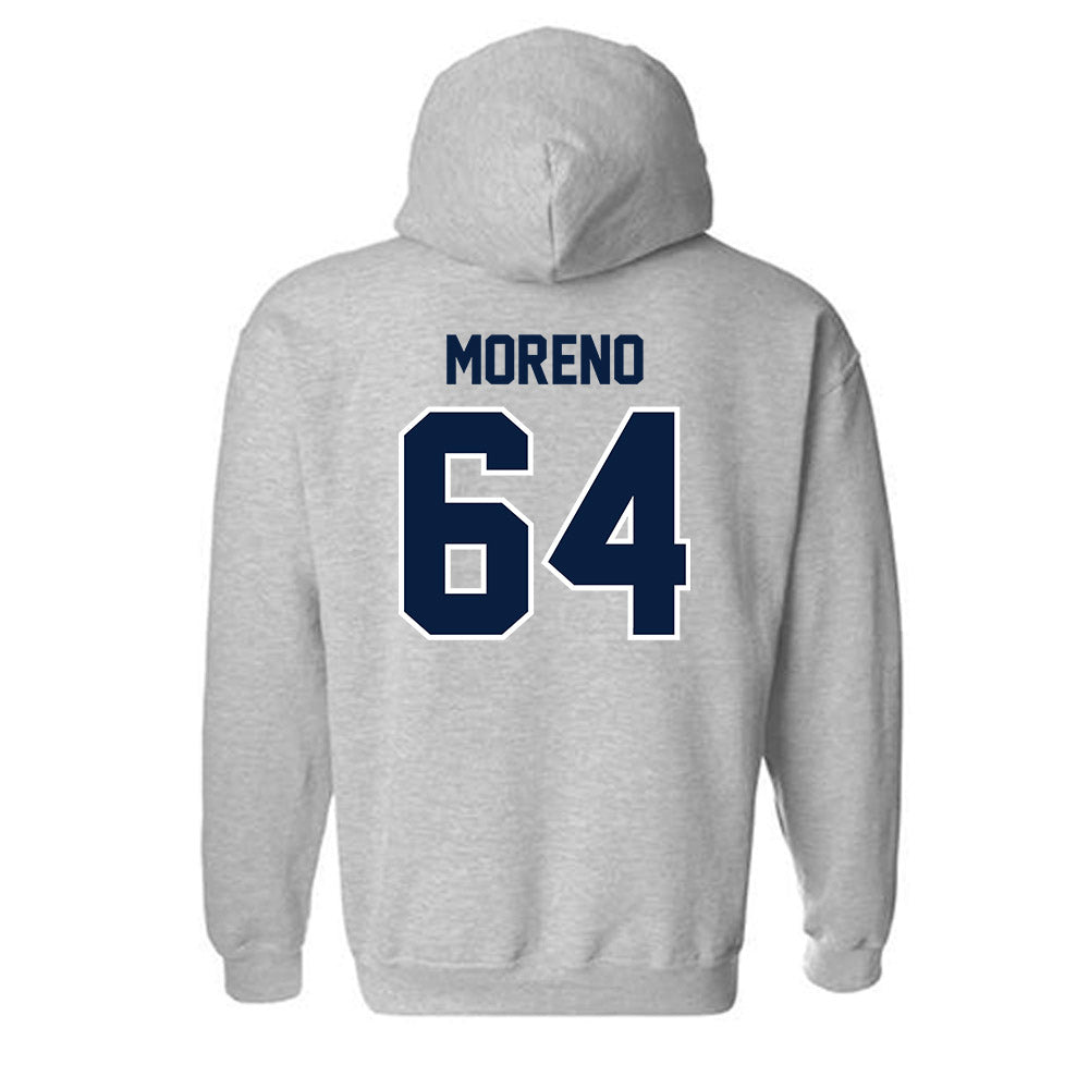Monmouth - NCAA Football : Chris Moreno - Sports Shersey Hooded Sweatshirt-1