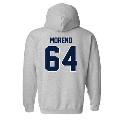 Monmouth - NCAA Football : Chris Moreno - Sports Shersey Hooded Sweatshirt-1
