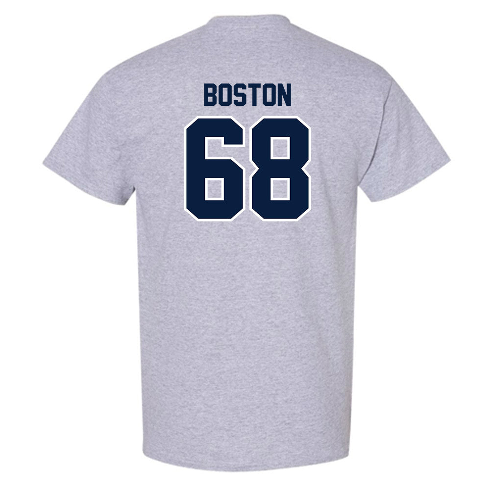 Monmouth - NCAA Football : Logan Boston - Sports Shersey T-Shirt-1