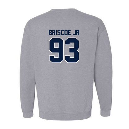 Monmouth - NCAA Football : DJ Briscoe Jr - Sports Shersey Crewneck Sweatshirt-1