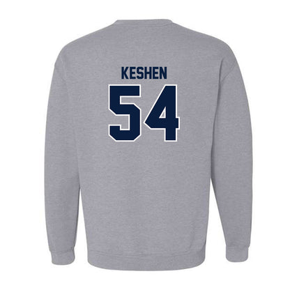 Monmouth - NCAA Football : Mounir Keshen - Sports Shersey Crewneck Sweatshirt-1