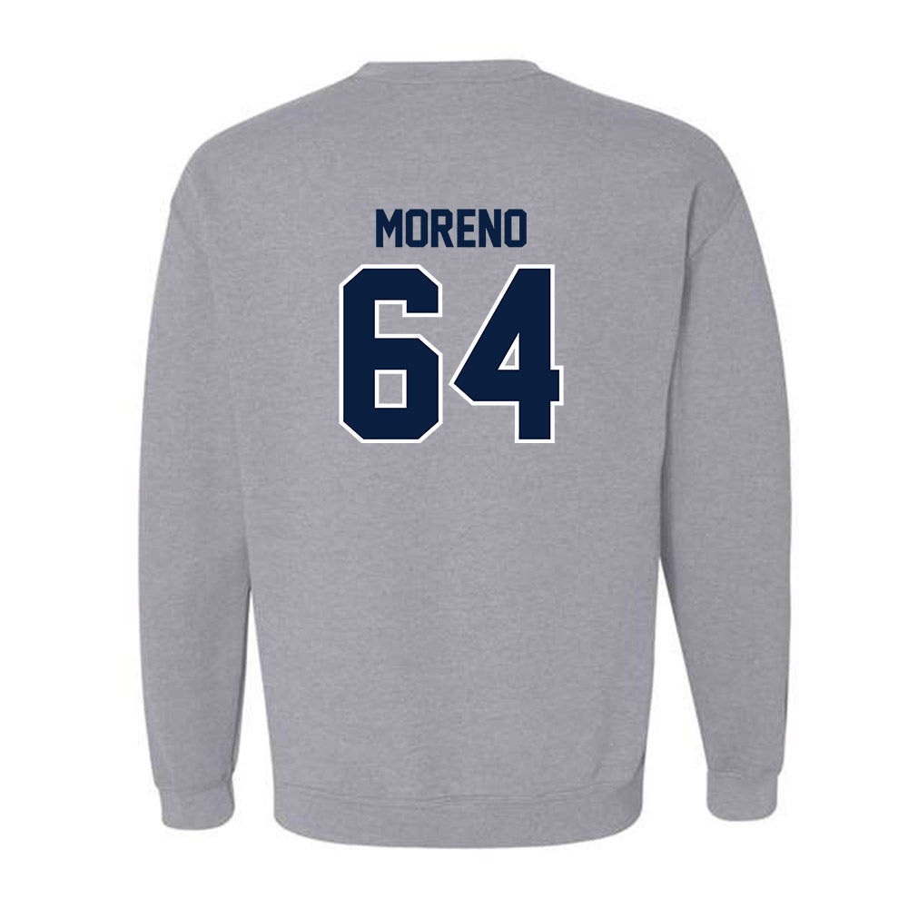 Monmouth - NCAA Football : Chris Moreno - Sports Shersey Crewneck Sweatshirt-1