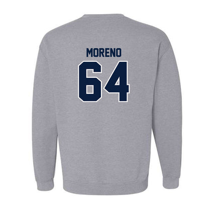 Monmouth - NCAA Football : Chris Moreno - Sports Shersey Crewneck Sweatshirt-1