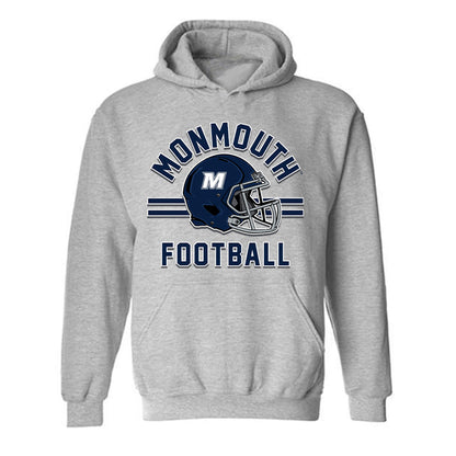 Monmouth - NCAA Football : Sam Korpoi - Sports Shersey Hooded Sweatshirt