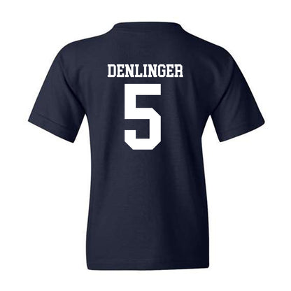 Monmouth - NCAA Baseball : Austin Denlinger - Replica Shersey Youth T-Shirt