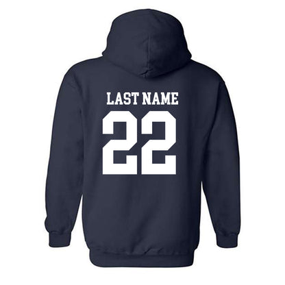 Monmouth - NCAA Baseball : Kenny Noe - Replica Shersey Hooded Sweatshirt