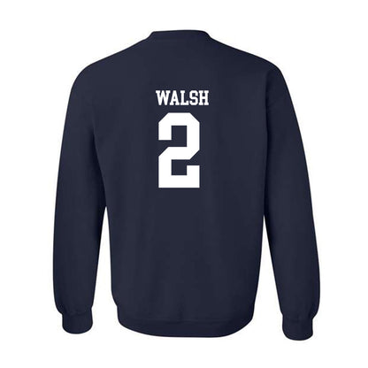 Monmouth - NCAA Baseball : Chris Walsh - Replica Shersey Crewneck Sweatshirt-1