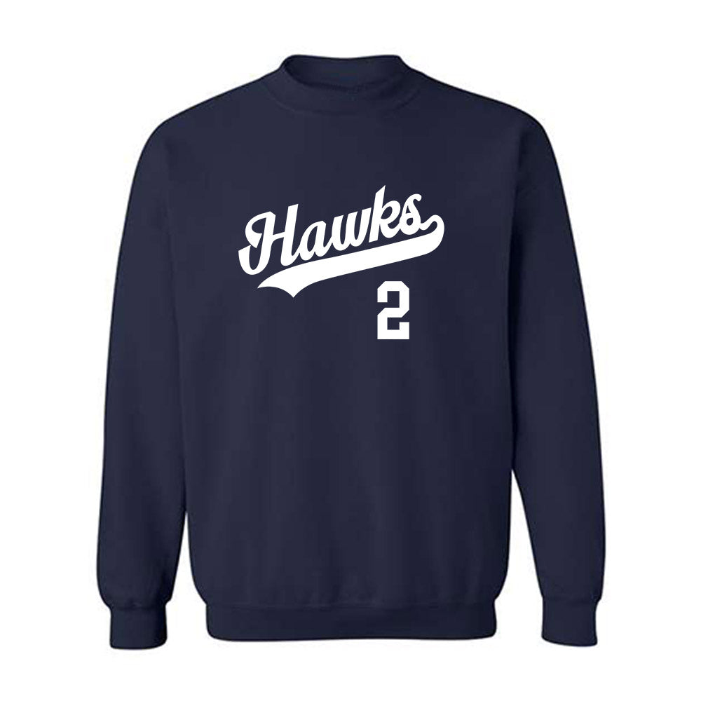 Monmouth - NCAA Baseball : Chris Walsh - Replica Shersey Crewneck Sweatshirt-0