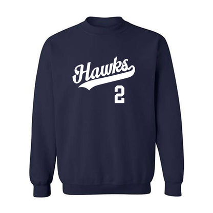 Monmouth - NCAA Baseball : Chris Walsh - Replica Shersey Crewneck Sweatshirt-0
