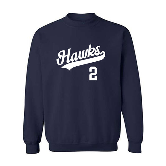 Monmouth - NCAA Baseball : Chris Walsh - Replica Shersey Crewneck Sweatshirt-0