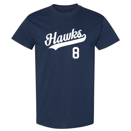 Monmouth - NCAA Baseball : Tony DiChiara - Replica Shersey T-Shirt-0