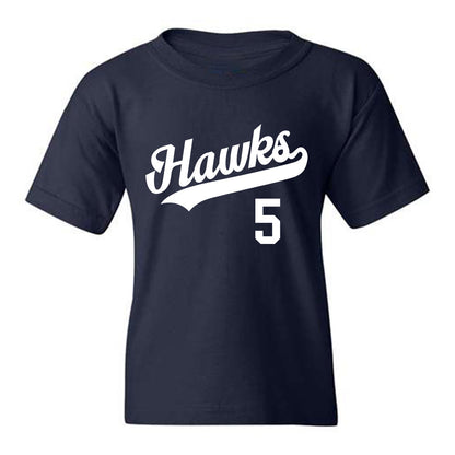 Monmouth - NCAA Baseball : Austin Denlinger - Replica Shersey Youth T-Shirt