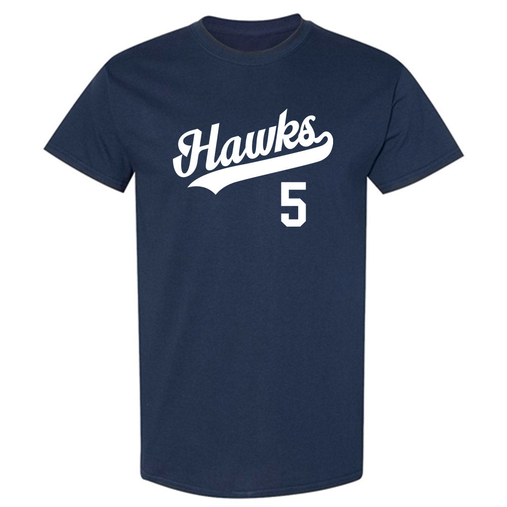 Monmouth - NCAA Baseball : Austin Beard - Replica Shersey T-Shirt-0