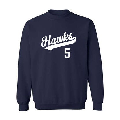 Monmouth - NCAA Baseball : Austin Denlinger - Replica Shersey Crewneck Sweatshirt