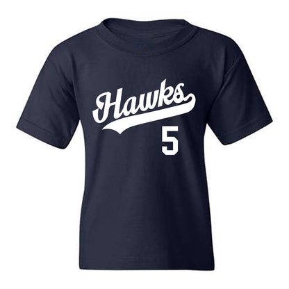 Monmouth - NCAA Baseball : Austin Beard - Replica Shersey Youth T-Shirt-0