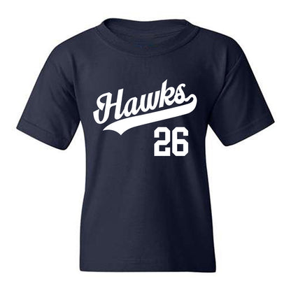 Monmouth - NCAA Baseball : Andrew Schmid - Replica Shersey Youth T-Shirt-0