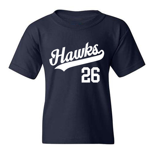 Monmouth - NCAA Baseball : Andrew Schmid - Replica Shersey Youth T-Shirt-0