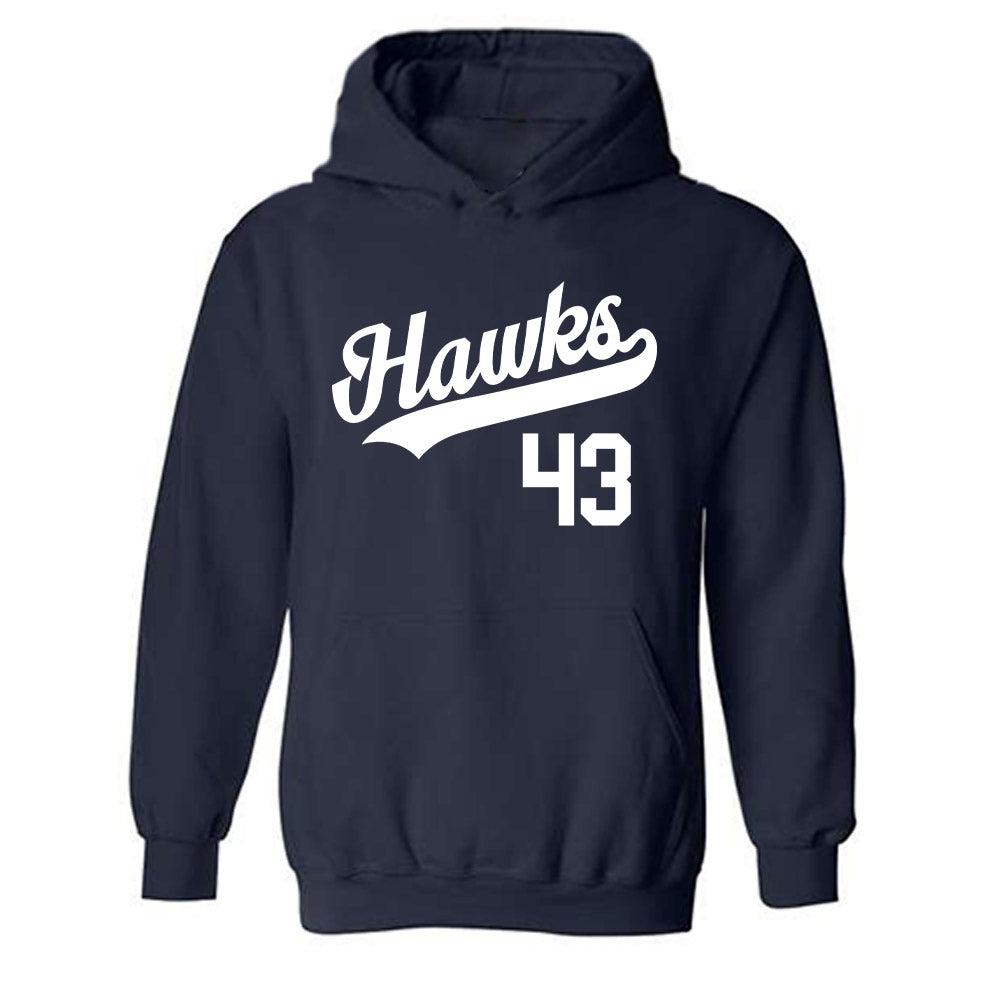 Monmouth - NCAA Baseball : Nick Tamburro - Replica Shersey Hooded Sweatshirt-0