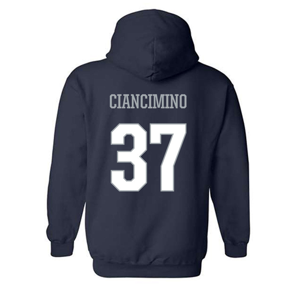 Monmouth - NCAA Baseball : Joey Ciancimino - Classic Shersey Hooded Sweatshirt