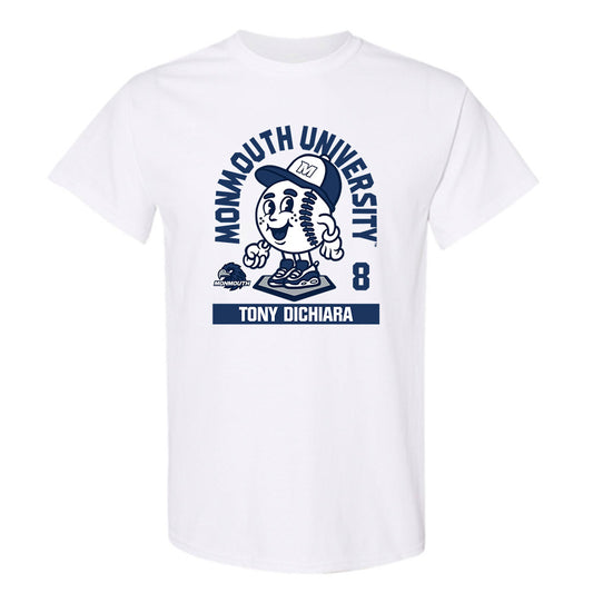 Monmouth - NCAA Baseball : Tony DiChiara - Fashion Shersey T-Shirt-0